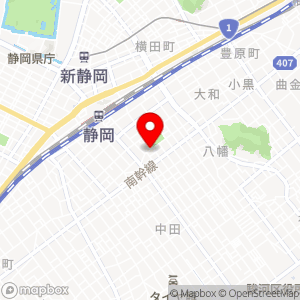 名鉄協商パーキング 静岡稲川2丁目の地図