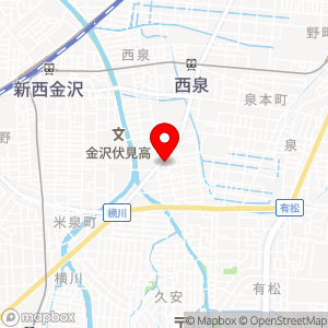セブンイレブン 金沢西泉2丁目の地図