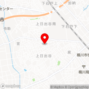 ローソン 桶川上日出谷南一丁目店の地図