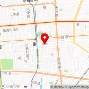 セブン-イレブン 名古屋中区役所前店の地図
