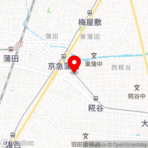 三井のリパーク 南蒲田1丁目の地図