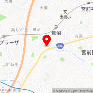 タイムパーキング 鷺沼の地図
