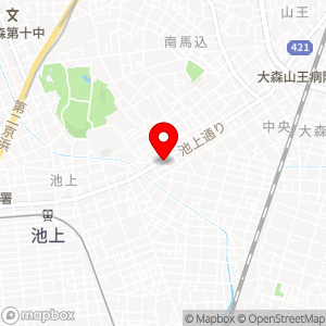 デイリーヤマザキ 大森中央店の地図