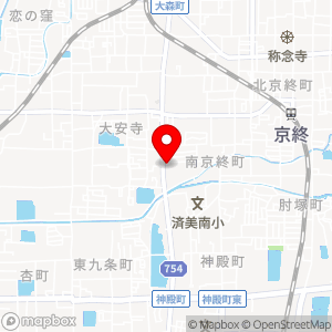 ファミリーマート 奈良大安寺店の地図