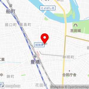 ファミリーマート 豊橋松葉町店の地図