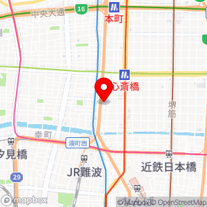 ファミリーマート アメ村三角公園前店の地図