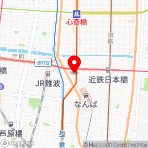 ファーストキャビン 御堂筋難波の地図