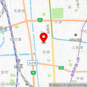 セブン-イレブン 名古屋松原2丁目店の地図