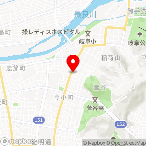 FK岐阜市泉町駐車場の地図