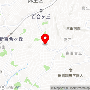 東洋CARMAX 百合丘3丁目の地図
