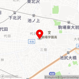 ナビパーク 池尻第1の地図