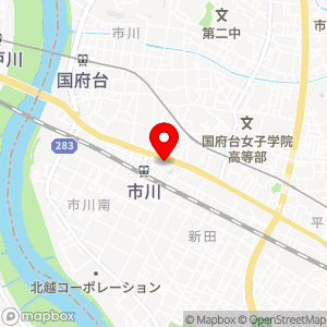 オリンピック 市川店の地図