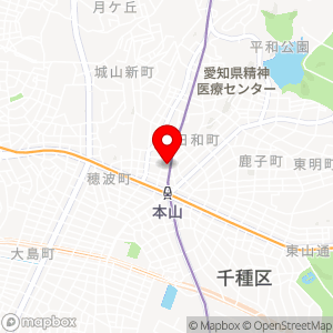 名鉄協商パーキング 本山第8の地図