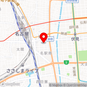 ミニストップ 名駅南1丁目店の地図