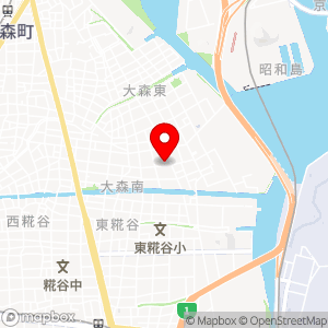 まいばすけっと 大森南2丁目店の地図