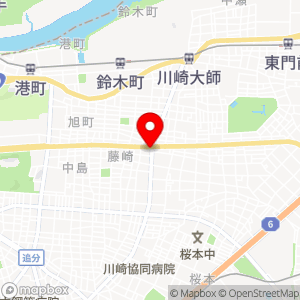 ファミリーマート 藤崎一丁目店の地図