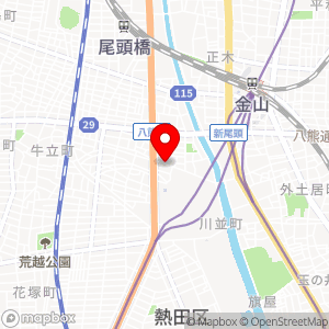 名鉄協商パーキング 名古屋市中央卸売市場前第2の地図