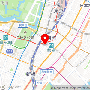 銀座ノボ駐車場【23:30-7:00入出庫できません】の地図