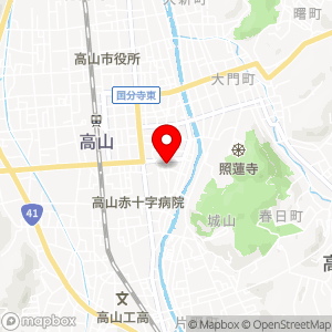 ゆうとぴあ稲荷湯の地図