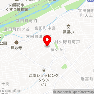 ファミリーマート 江南後飛保薬師店の地図