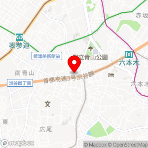 三井のリパーク 西麻布2丁目第4の地図