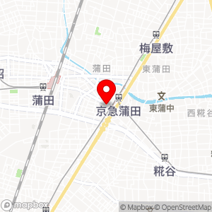大栄パーク 蒲田の地図