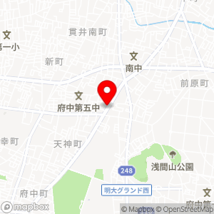セブン-イレブン 府中新町2丁目店の地図