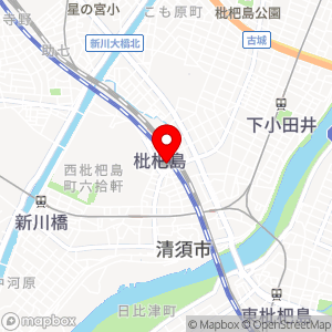 名鉄協商パーキング 枇杷島駅前の地図