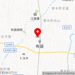 三井のリパーク 布袋駅前の地図