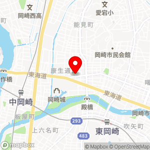 タイムズ 岡崎ウィズスクエアの地図