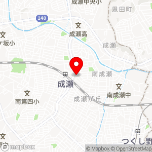 タイムズ 麺場田所商店成瀬店の地図