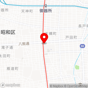 タイムズ 昭和郵便局駐車場の地図