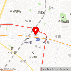 名鉄協商パーキング 千種駅北第2の地図