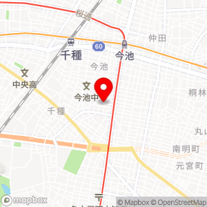 三井のリパーク 今池3丁目の地図