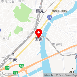 コインパーク 生麦5丁目の地図