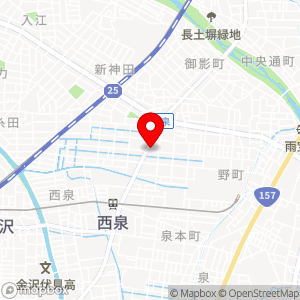 ファミリーマート 金沢増泉三丁目店の地図