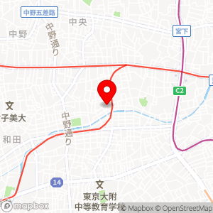 ナビパーク 中野本町第6の地図