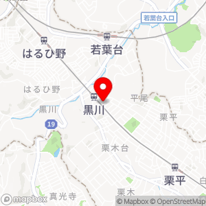 東洋CARMAX 栗木台3丁目の地図