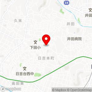 GSパーク 日吉下田町四丁目の地図