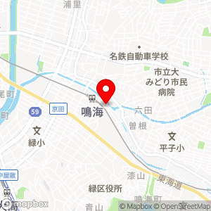 ローソン 鳴海駅東店の地図