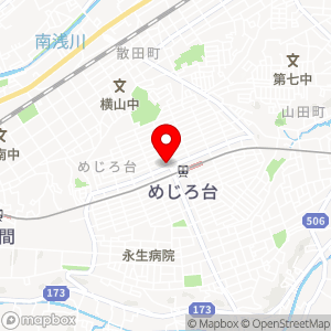 京王コインパーク めじろ台の地図