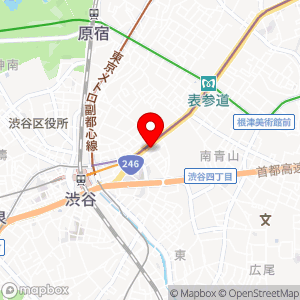 ファミリーマート 渋谷二丁目店の地図