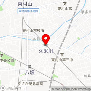ファミリーマート トモニー久米川駅店の地図