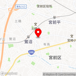 ファミリーマート 宮前小台一丁目店の地図