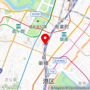 セブン-イレブン 内幸町1丁目店の地図