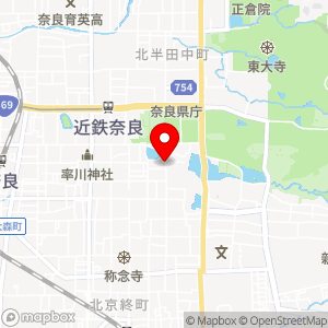 デイリーヤマザキ 奈良猿沢Deer店の地図