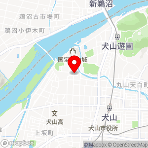 三井のリパーク 犬山城前の地図
