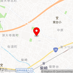 タイムズ ポスパーク調布柴崎の地図