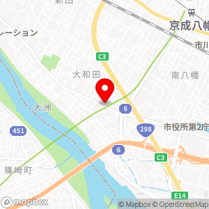 マンマチャオ 本八幡店の地図