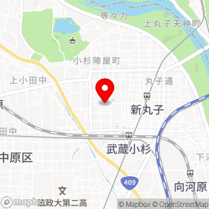 タイムズ 小杉町2丁目の地図